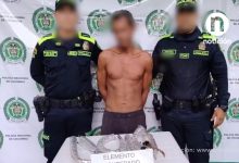 Capturan a hombre que presuntamente robaba tubos de cobre de un aire acondicionado en Montería