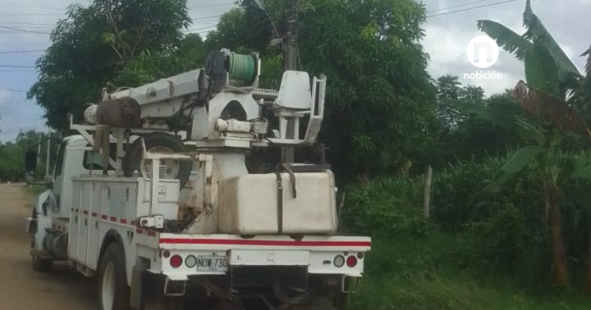 Afinia intensifica labores para restablecer el servicio de energía en la vereda Calderón, zona rural de Cereté