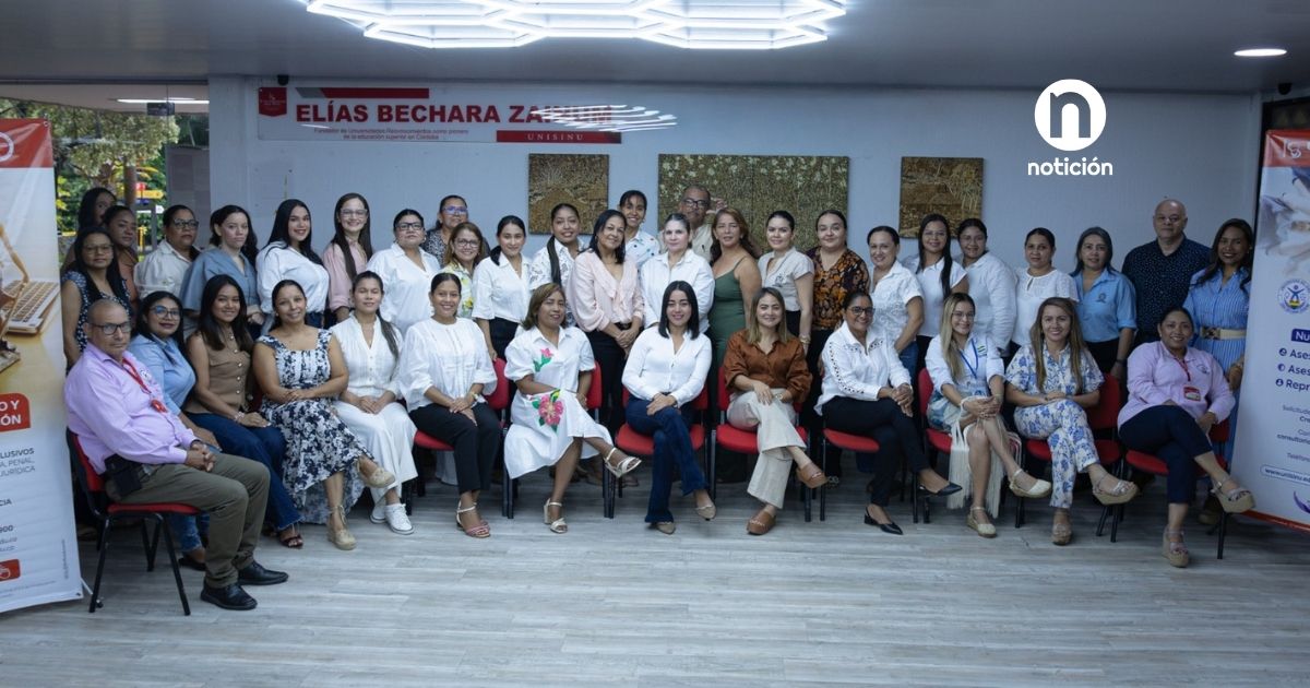 Universidad del Sinú fue escenario de formación comisarial para la valoración efectiva del riesgo de feminicidio en Córdoba