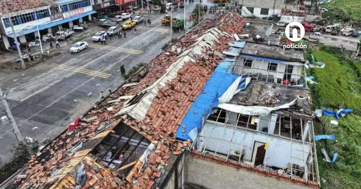 Violento tornado deja al menos 11 mu3rt0s y más de 600 heridos en China