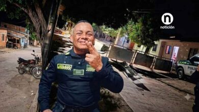 Un policía fallecido deja ataque con drones en Curumaní, Cesar