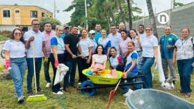 Unión y compromiso equipo de la E.S.E. Hospital Sandiego lidera jornada de embellecimiento institucional